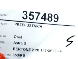 Opel Astra G Vanne EGR 