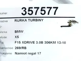 BMW X5 F15 Tubo flessibile mandata olio del turbocompressore turbo 