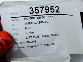 Ford Focus C-MAX Komputer / Sterownik ECU silnika 7M51-12A650-YG