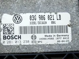 Skoda Octavia Mk2 (1Z) Centralina/modulo motore ECU 03G906021CB