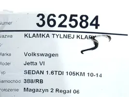 Volkswagen Jetta V Uchwyt / Rączka zewnętrzna otwierania klapy tylnej / bagażnika 5N0827566T