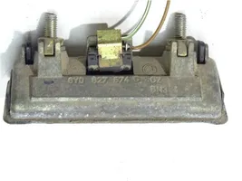 Skoda Fabia Mk1 (6Y) Uchwyt / Rączka zewnętrzna otwierania klapy tylnej / bagażnika 6Y0827574C