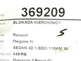 Renault Megane IV Verrouillage du volant 487004553R