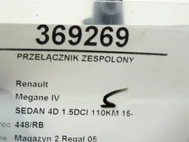 Renault Megane IV Pyyhkimen/suuntavilkun vipukytkin 255678134R