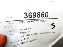 Mitsubishi Pajero Etukardaaniakseli 