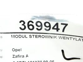 Opel Zafira A Unidad de control del ventilador 