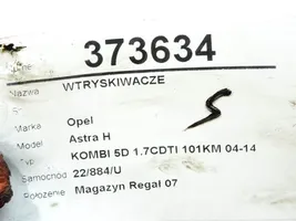 Opel Astra H Wtryskiwacze / Komplet 0445110175