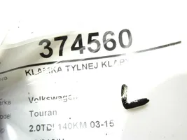 Volkswagen Touran I Takaluukun/tavaratilan luukun ulkokahva 