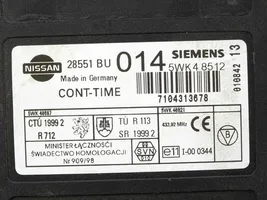 Nissan Almera Tino Modulo di controllo del corpo centrale 28551BU014