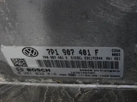 Volkswagen Touareg II Unité de commande, module ECU de moteur 7P1907401F