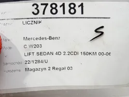 Mercedes-Benz C AMG W203 Licznik / Prędkościomierz A2035405148