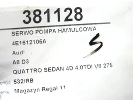 Audi A8 S8 D3 4E Wspomaganie hamulca 4E1612105A