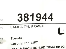 Toyota Corolla E110 Lampa tylna 