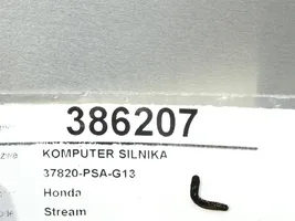 Honda Stream Komputer / Sterownik ECU silnika 37820-PSA-G13