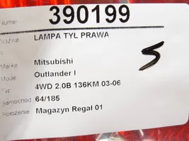 Mitsubishi Outlander Lampa tylna 