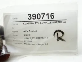 Alfa Romeo Giulia Klamka zewnętrzna drzwi tylnych 50545351