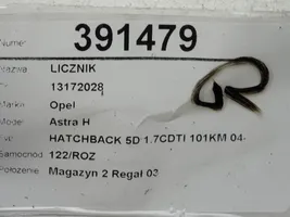 Opel Astra H Licznik / Prędkościomierz 13172028