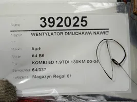 Audi A4 S4 B6 8E 8H Mazā radiatora ventilators 