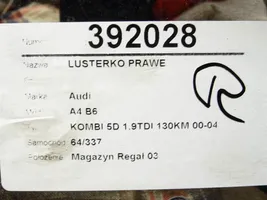 Audi A4 S4 B6 8E 8H Elektryczne lusterko boczne drzwi przednich 