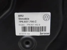 Volkswagen Touareg II Priekšpusē elektriskā loga pacelšanas mehānisma komplekts 