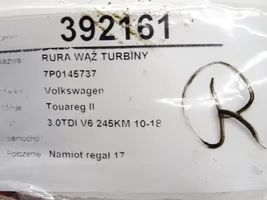 Volkswagen Touareg II Välijäähdyttimen letku 7P0145737A