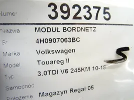 Volkswagen Touareg II Muut ohjainlaitteet/moduulit 4H0907063BC