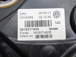 Volkswagen Golf VI Elektryczny podnośnik szyby drzwi przednich 5K0959702E