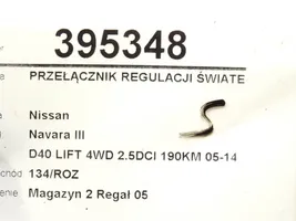 Nissan NP300 Bouton commande réglage hauteur de phares 251905X00A