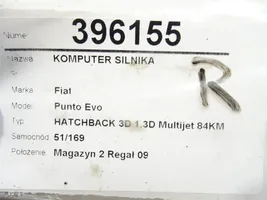 Fiat Punto (199) Unité de commande, module ECU de moteur 51896809