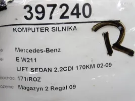 Mercedes-Benz E W211 Motora vadības bloka ECU A6461505677