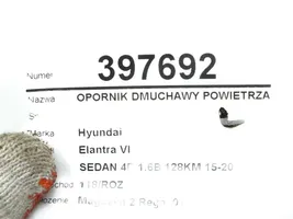 Hyundai Elantra VI Rezystor / Opornik dmuchawy nawiewu 