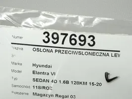 Hyundai Elantra VI Osłona przeciwsłoneczna szyberdachu 