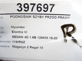 Hyundai Elantra VI Elektryczny podnośnik szyby drzwi przednich 82460-F2000