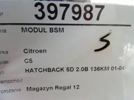 Citroen C5 Katvealueen valvonnan ohjainlaite (BSM) 9641257980
