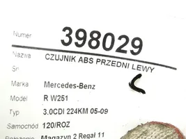Mercedes-Benz R W251 Czujnik prędkości obrotowej koła ABS 