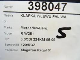 Mercedes-Benz R W251 Polttoainesäiliön korkki 