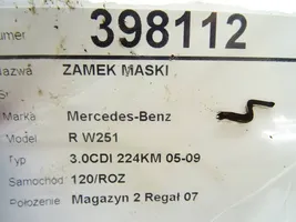 Mercedes-Benz R W251 Zamek pokrywy przedniej / maski silnika A2198800060