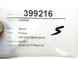 Smart ForTwo I Licznik / Prędkościomierz 0001184V021