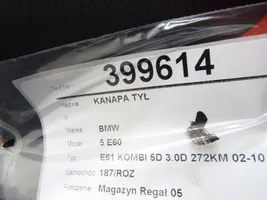 BMW 5 E60 E61 Kanapa tylna / Fotel drugiego rzędu 