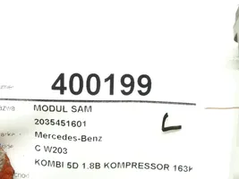 Mercedes-Benz C AMG W203 Muut ohjainlaitteet/moduulit 2035451601