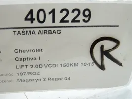 Chevrolet Captiva Airbag câble ressort de spirale 96628697
