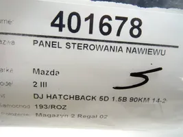 Mazda 2 Przełącznik / Włącznik nawiewu dmuchawy DG7S-61190D