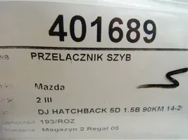 Mazda 2 Przyciski szyb DG3T66350