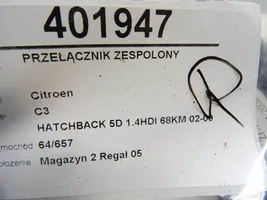 Citroen C3 Manetka / Przełącznik kierunkowskazów wycieraczek 96491650XT