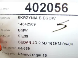 BMW 5 E39 Mehāniska 5 ātrumu pārnesumkārba 14342569