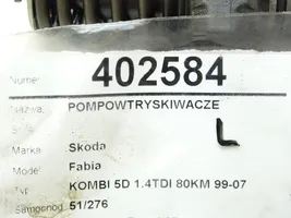 Skoda Fabia Mk1 (6Y) Wtryskiwacze / Komplet 0414720215