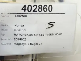 Honda Civic Tachimetro (quadro strumenti) HR0287056