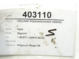 Opel Signum Sensore di livello faro/fanale 13214749