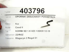 KIA Ceed Rezystor / Opornik dmuchawy nawiewu 