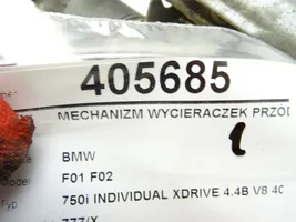 BMW 7 F01 F02 F03 F04 Tringlerie et moteur d'essuie-glace avant 7305561